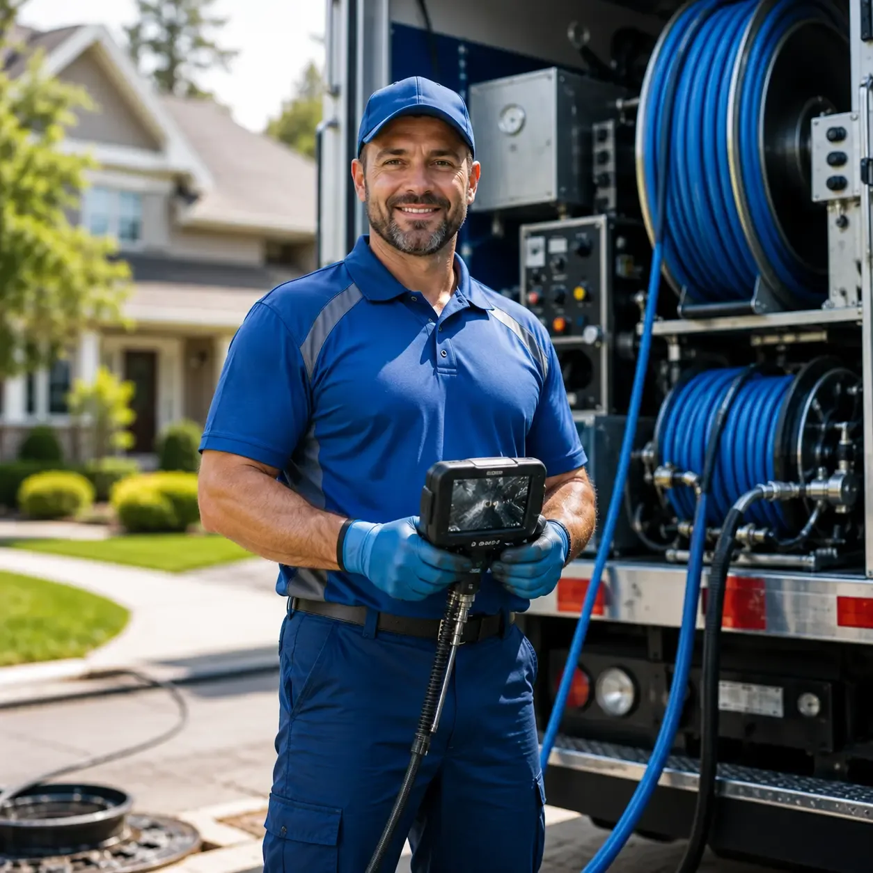 Local outdoor drain cleaning specialists in Cardington, OH